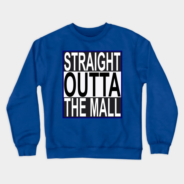 Remembering the Hartford Whalers and where they played, The Mall Crewneck Sweatshirt by Retro Sports